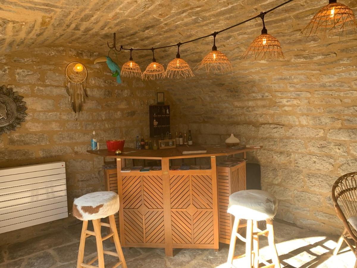 La Voutee 5 Epis Avec Bain Finlandais Prive Au Manoir Du Charme Gorges Du Tarn Acomodação com café da manhã Quezac  Exterior foto